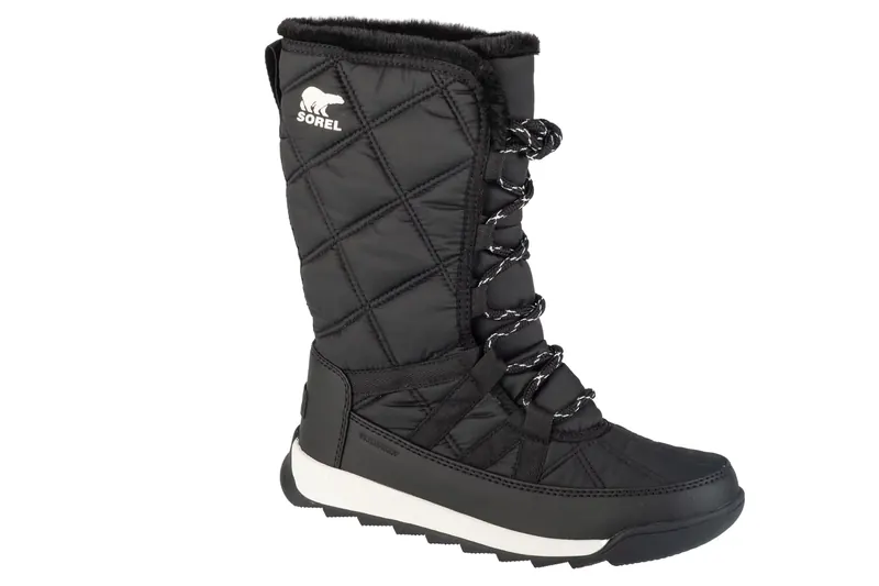 Sorel Whitney II Plus Tall Lace WP 2088261010, Damskie, Czarne, śniegowce, syntetyk, rozmiar: 37