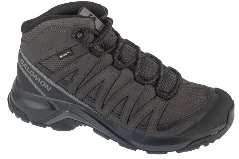 Salomon X-Adventure Recon GTX L47809100, Męskie, Szare, buty trekkingowe, przewiewna siateczka, rozmiar: 46