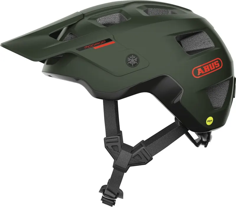 ABUS kask rowerowy MODROP MIPS zielony (51-55)