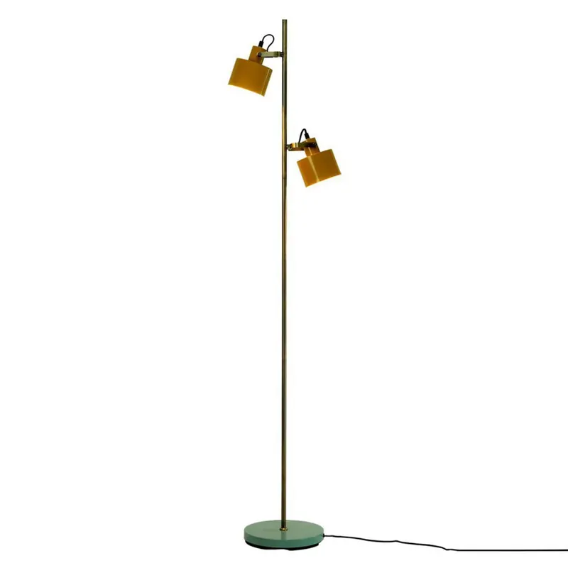 Dyberg Larsen Ocean lampa stojąca curry/mosiądz