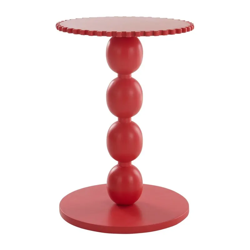 Okrągły stolik z litego drewna mango ø 44 cm Ives – Jotex