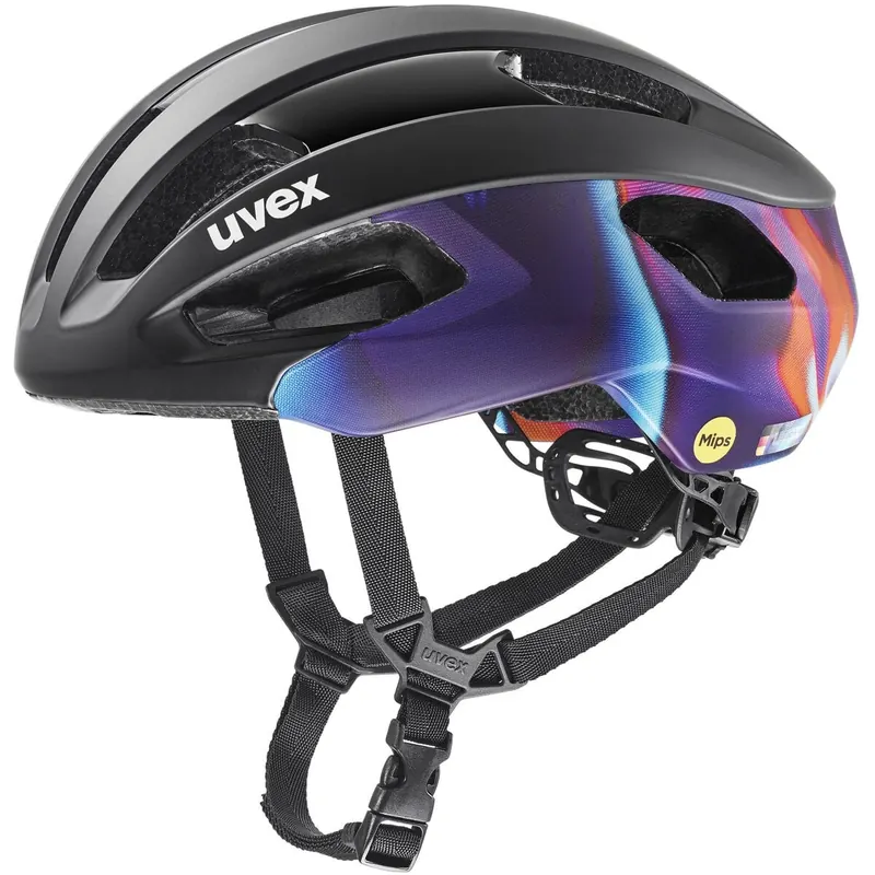 Kask rowerowy UVEX Rise pro MIPS fioletowy (56-59)
