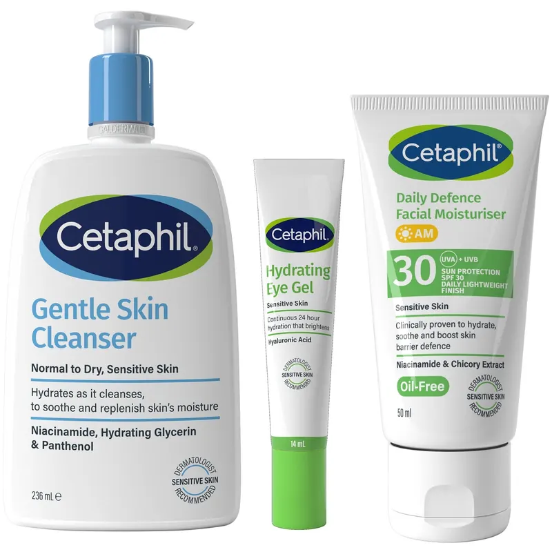 Cetaphil Morning Essentials Set for All Skin Types