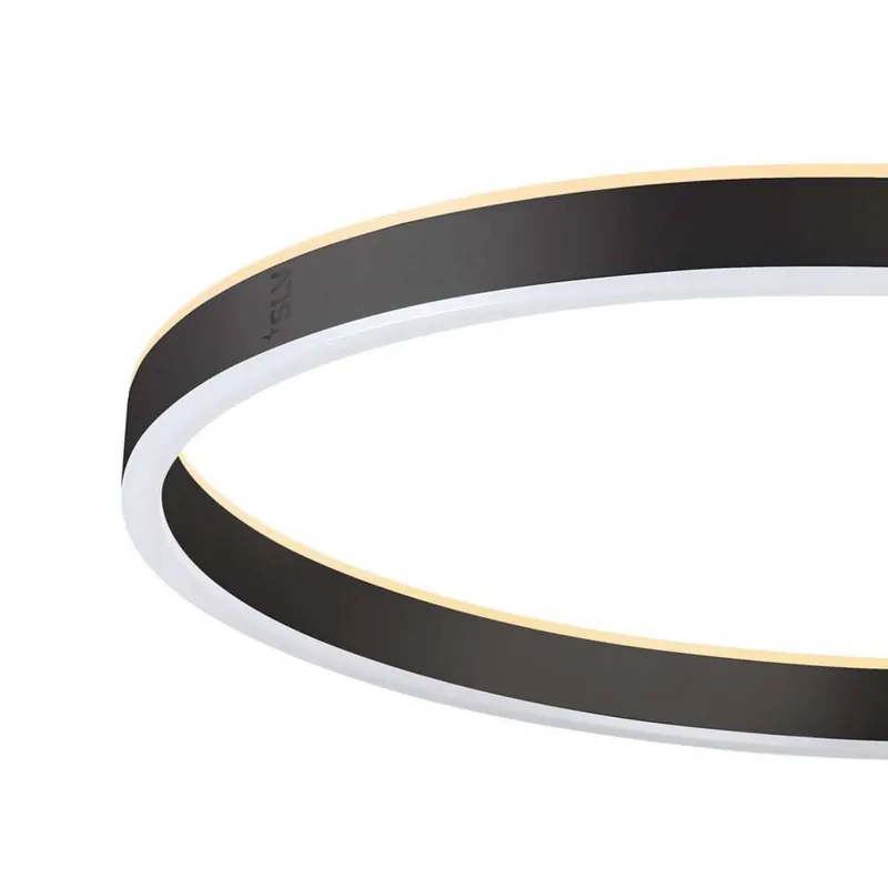 Lampa stojąca LED SLV One Straight, czarna, 2700/3000 K