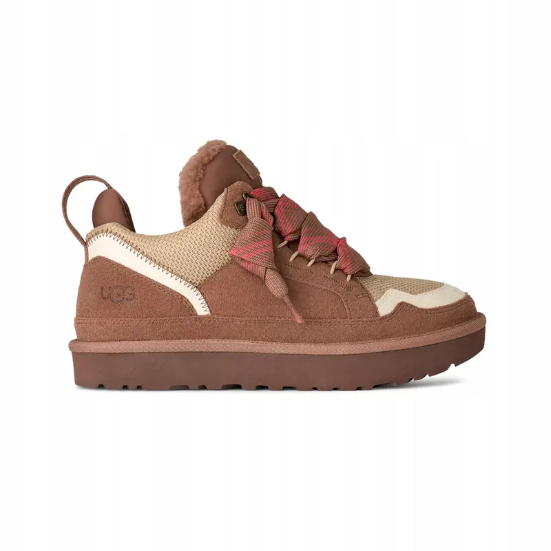 Ugg Lowmel Rocky Oak Brązowe Damskie Sneakersy Buty 1144032-RYK 39