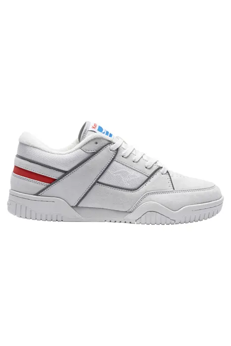 KangaROOS Baseline White/red Maat: 42 | Sneakers Outlet | Unisex | Wit