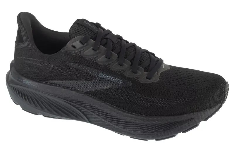 Brooks Ghost 17 1104421D020, Męskie, Czarne, buty do biegania, tkanina, rozmiar: 44