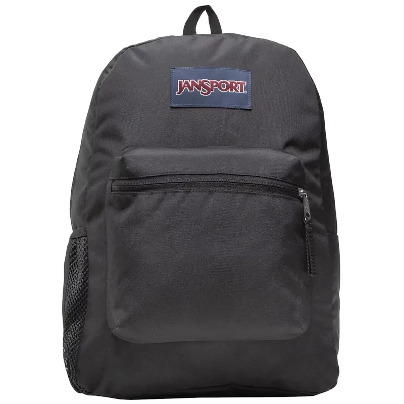 JanSport Superbreak Plus Backpack EK0A5BAON55, Unisex, Czarne, plecaki, poliester, rozmiar: One size