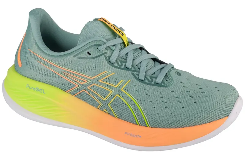 ASICS Gel-Cumulus 26 Paris 1011B947-750, Męskie, Zielone, buty do biegania, tkanina, rozmiar: 42,5