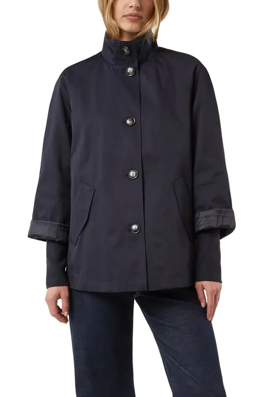 Comma  Jacken Outdoor Blue Maat: M | Poncho's Outlet | Dames | Blauw