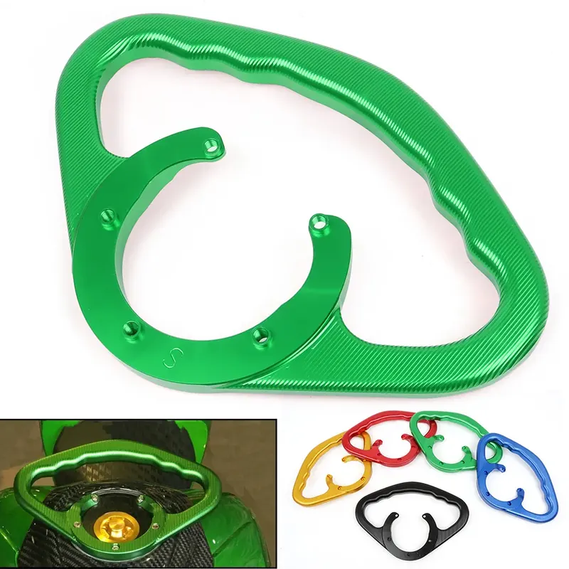 Dla Kawasaki Ninja 636 ZX14R ZX6R ZX12R ZX10R Ninja636 Z750 Z1000/SX uchwyty pasażera uchwyt ręczny zbiornik Grab Bar uchwyty podłokietnik
