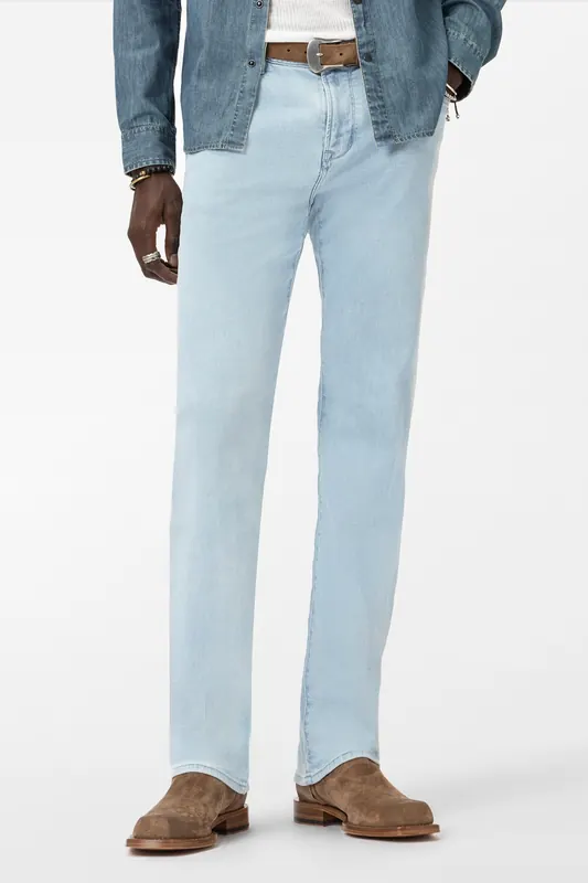 John Varvatos J701 - Regular Fit Cloud Blue Maat: W31 | Straight Jeans Outlet | Heren | Blauw