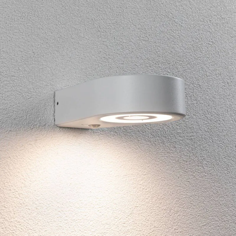 Paulmann LED sensor kinkiet zewnętrzny Silma biały 1-punktowa IP44