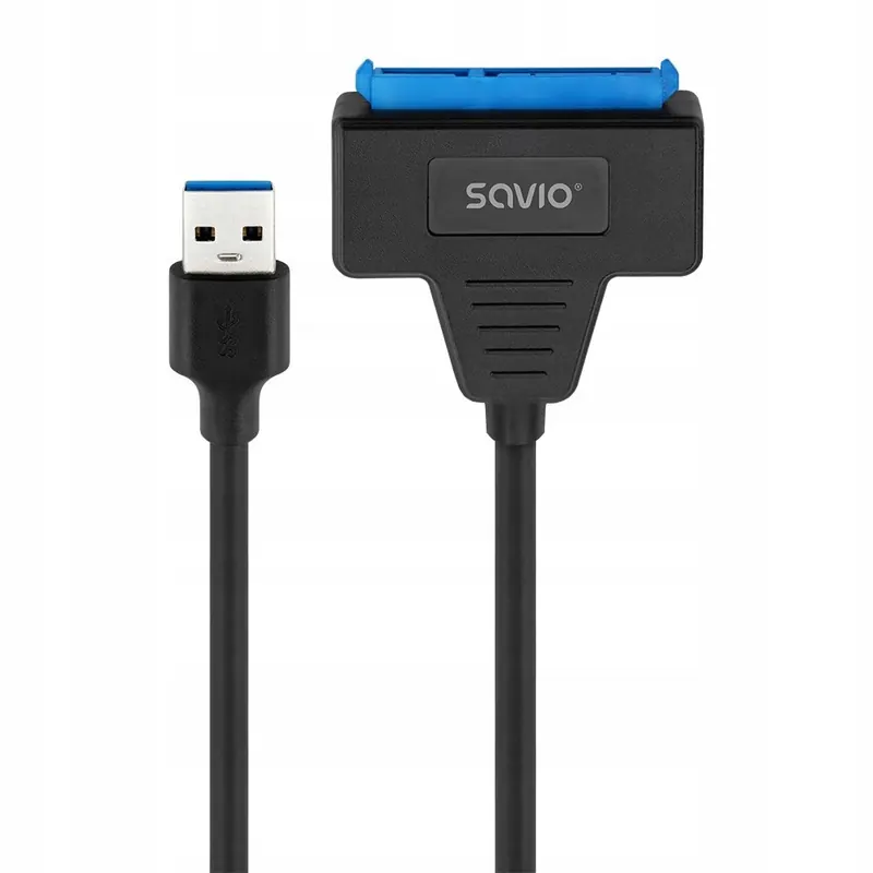 Savio Adapter Sata (f) Usb-a 3.1 Gen 1 (M) Do Dysków 2.5" AK-68