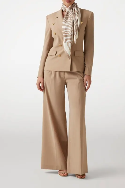 GUESS Marciano By  Irina Vest Natural Almond Multi Maat: 46 | Gilets Outlet | Dames | Beige