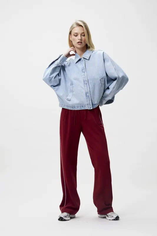 Catwalk Junkie Tracksuit Trousers With Piping Rhubarb Maat: 34 | Joggingbroeken Outlet | Dames