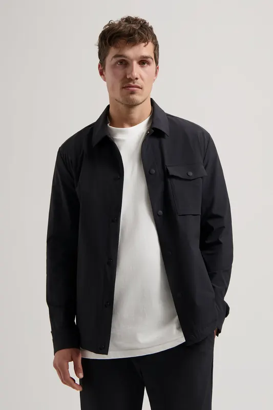 Dstrezzed Ds-lason Overshirt Black Maat: M | Casual Overhemden Outlet | Heren | Zwart