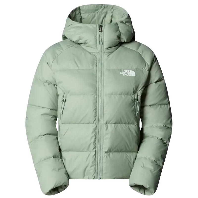 The North Face Hyalite Down Hoodie Jacket NF0A8E75BQ11, Damskie, Zielone, kurtki zimowe, poliester, rozmiar: L