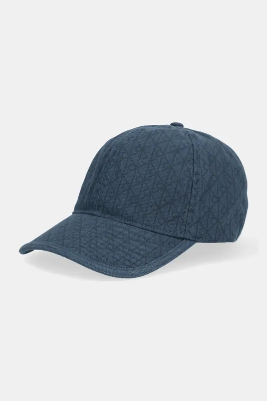 Calvin Klein czapka baseballowa męska jeansowa