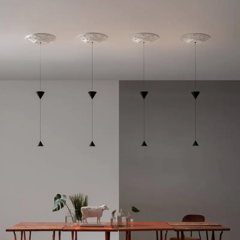 Karman Moonbloom lampa wisząca LED 2-punktowa Ø40cm 3000K