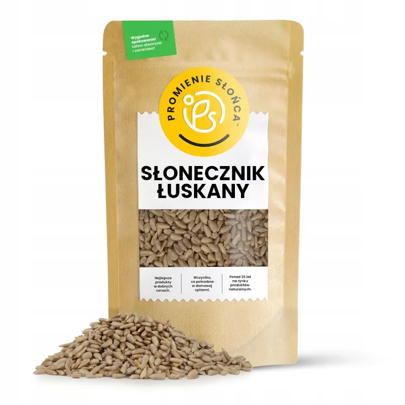 Słonecznik Łuskany 1kg Naturalny Świeży Promienie Słońca