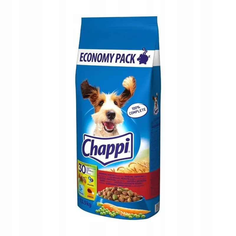 Chappi Wołowina Drób Warzywa 13.5kg Karma dla Psów