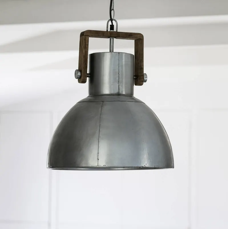 PR Home Ashby Single żyrandol Ø29cm srebrny