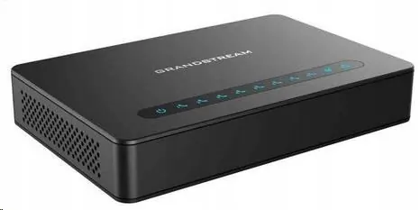 Grandstream HT818 V2 (ata), 8x Fxs, 2 Sip profily, 1x Gbit Lan, Nat…