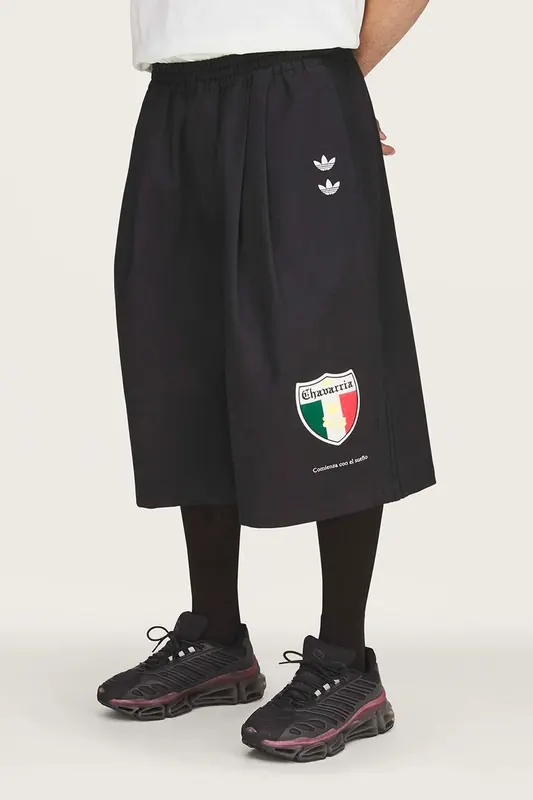 adidas Originals x Willy Chavarria bermudy bawełniane męskie