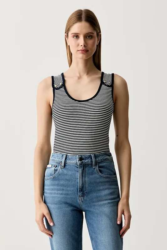 Tommy Hilfiger top damski z wiskozą
