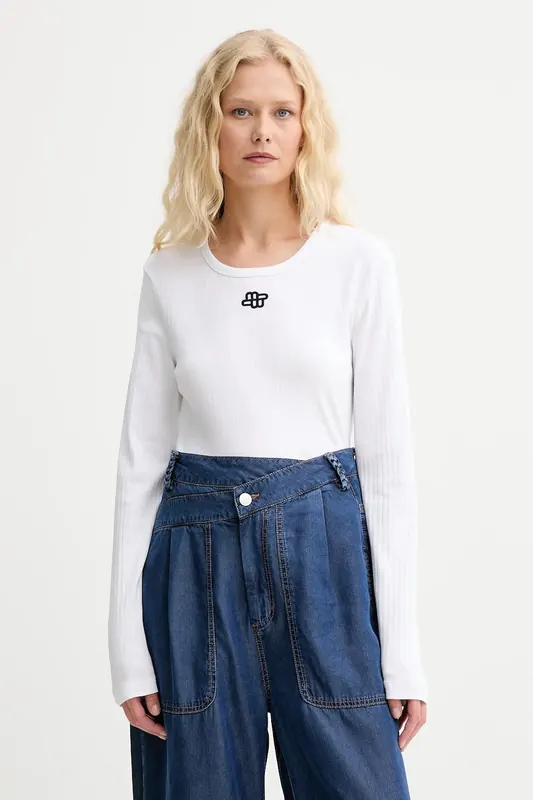 MUNTHE longsleeve bawełniany POTE