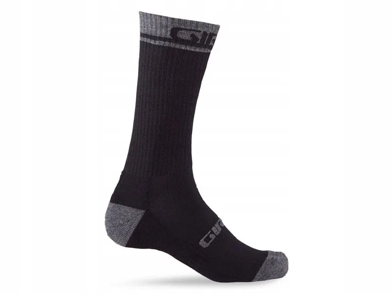 Skarpety GIRO WINTER MERINO WOOL czarny ciemny shadow (XL (46-48))