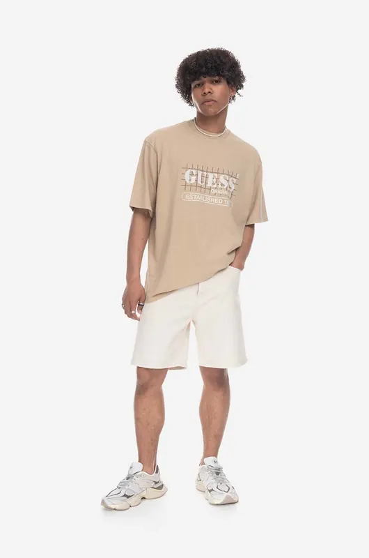 Guess Originals Guess t-shirt Washed Grid Logo Tee