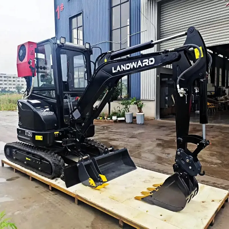 Fabryczna Sprzedaż Bezpośrednia Minikoparka Hydrauliczna 2.5 Ton Wysokiej Jakości Maszyna do Kopania Mała Koparka Gąsienicowa 3.5 Ton Euro 5 Możliwość Personalizacji