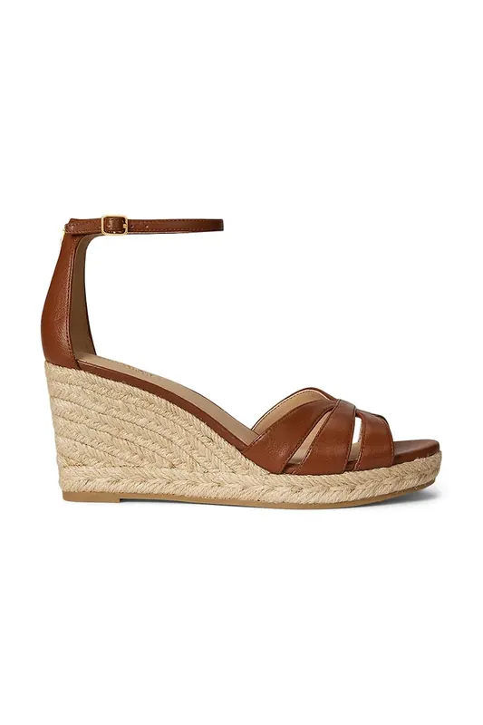 Lauren Ralph Lauren espadryle skórzane Nellie