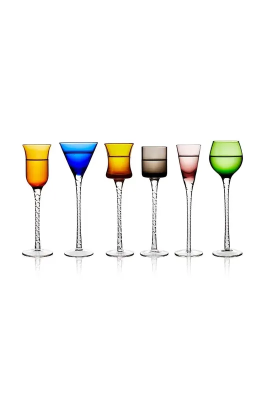 Lyngby Glas zestaw kieliszków Aquavit 6-pack