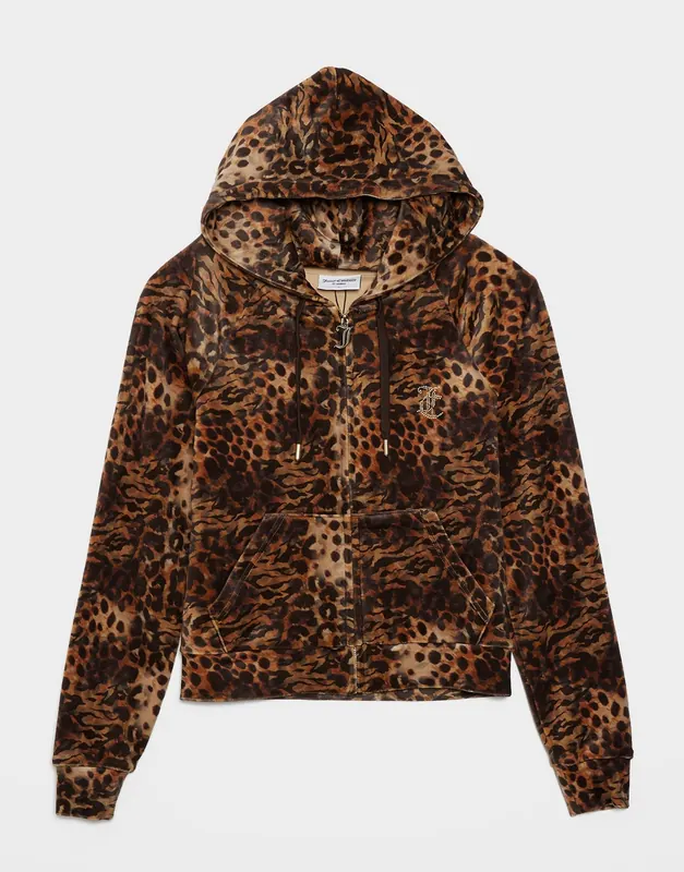 Juicy Couture Bluza Rozpinana Animal Madi