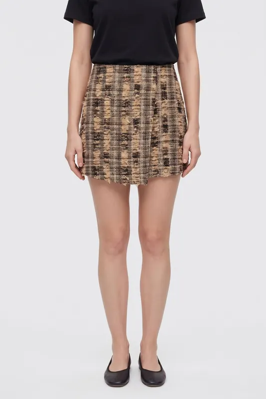 AMAYA Amsterdam Esmee Skirt Multi Print Maat: M | Mini Rokken Outlet | Dames