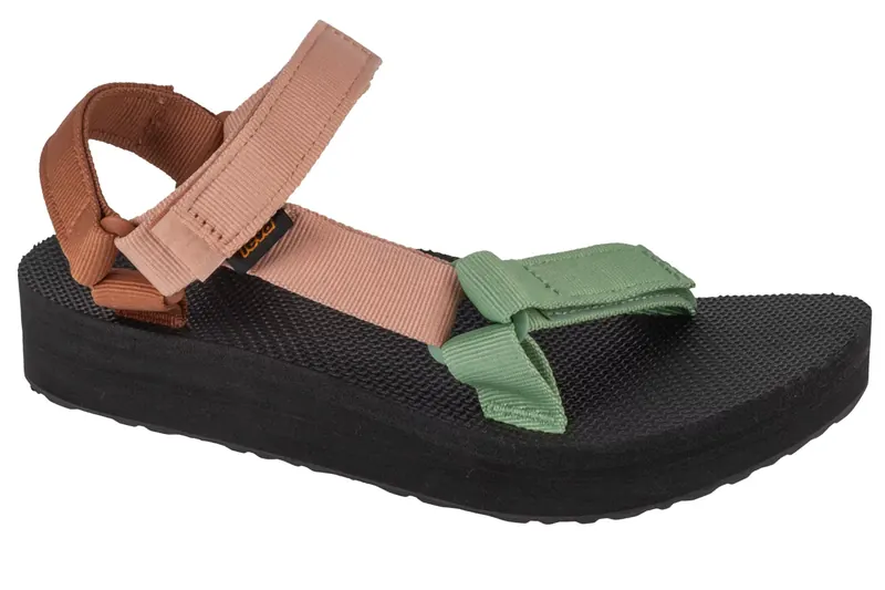 Teva W Midform Universal Sandals 1090969-CYM, Damskie, Wielokolorowe, sandały, tkanina, rozmiar: 39