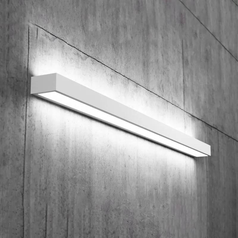 Mera kinkiet LED, szerokość 120 cm, biały, 4000K
