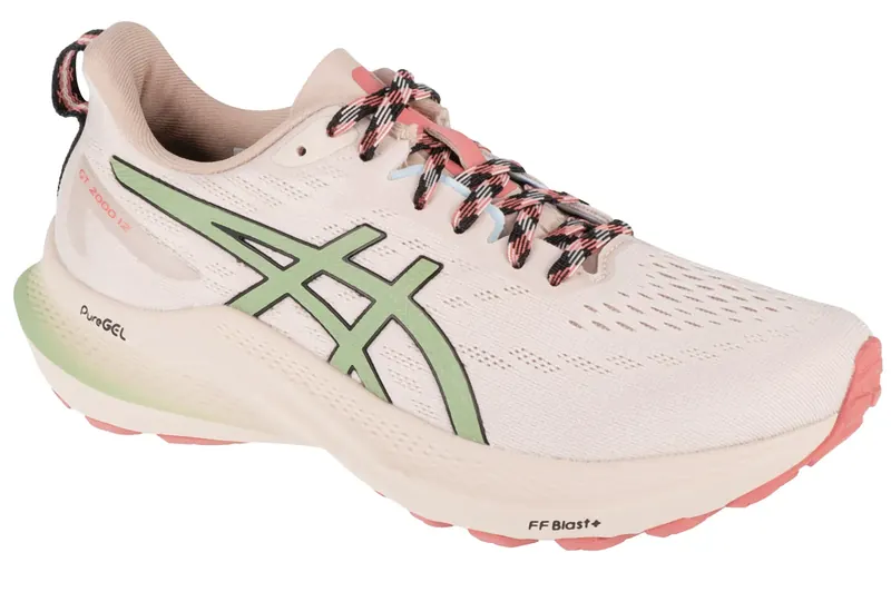 ASICS GT-2000 12 TR 1012B587-250, Damskie, Beżowe, buty do biegania, tkanina, rozmiar: 39