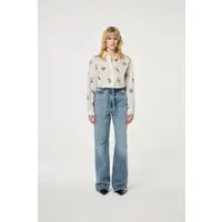 Fabienne Chapot Zoe Boyfriend Jeans Mid Blue Maat: W28L34 | Wijde Broeken Outlet | Dames | Blauw