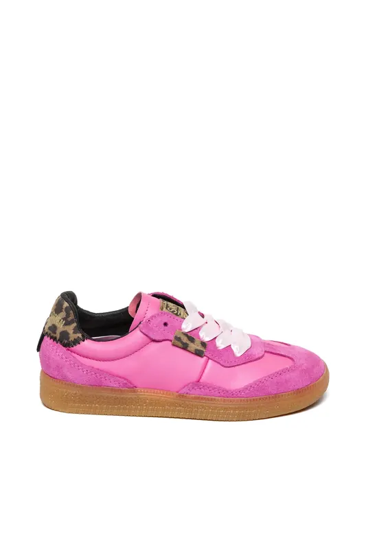 Steve Madden Jemporia-s Sneakers Pink/leopard Maat: 30 | Schoenen Outlet | kids | Bruin