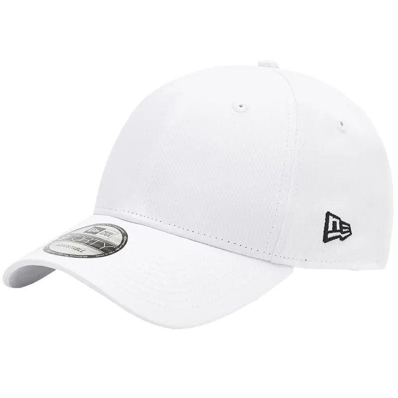 New Era 9FORTY Flag Cap 11179829, Unisex, Białe, czapki z daszkiem, bawełna, rozmiar: OSFA