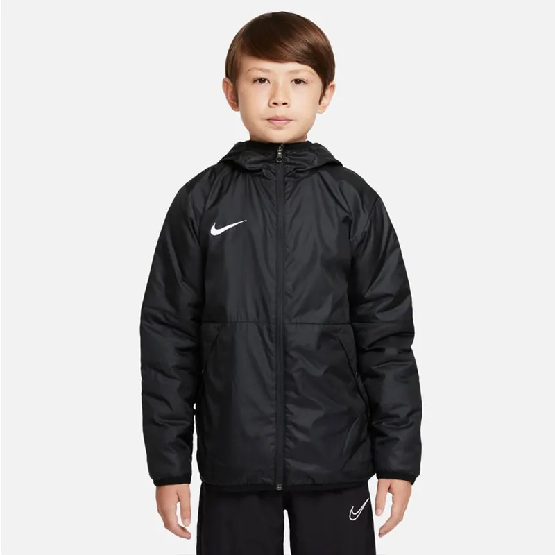 Nike Kurtka dziecięca Therma Repel Park Jr CW6159 010 (S (128-137cm))