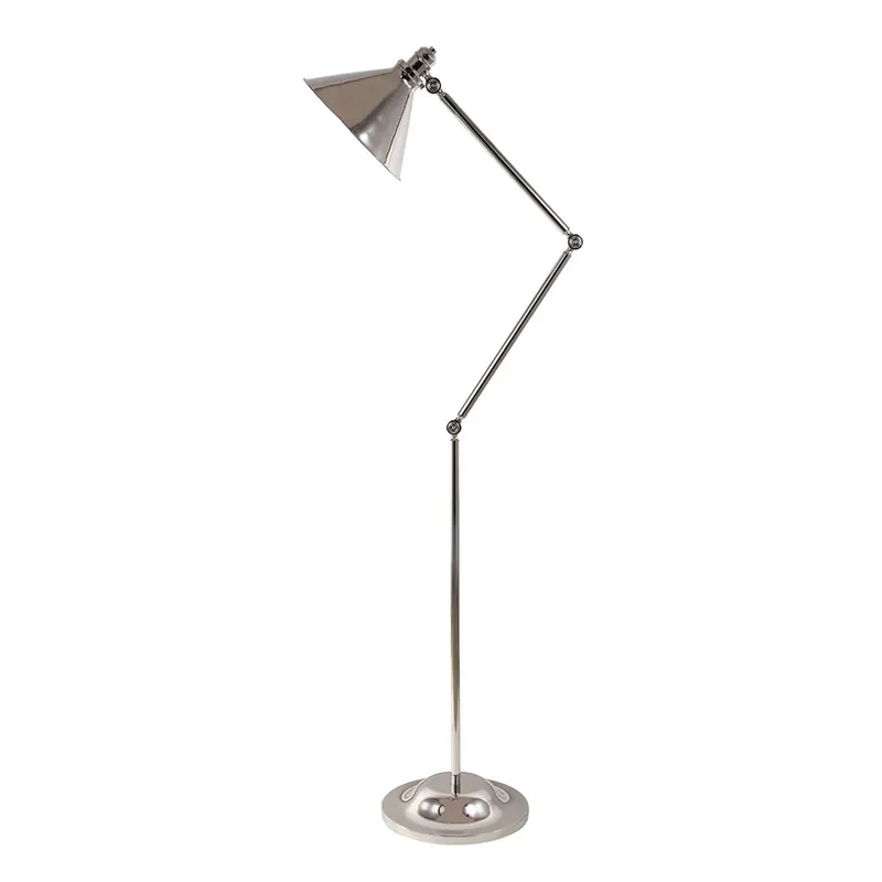 Provence – regulowana lampa stojąca, niklowana