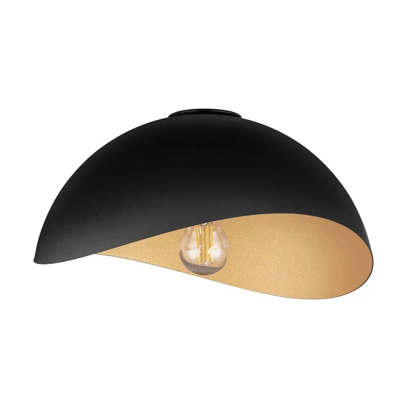 Metalowa lampa sufitowa w kolorze matowej czerni/w kolorze złota Opsi – Nova Luce