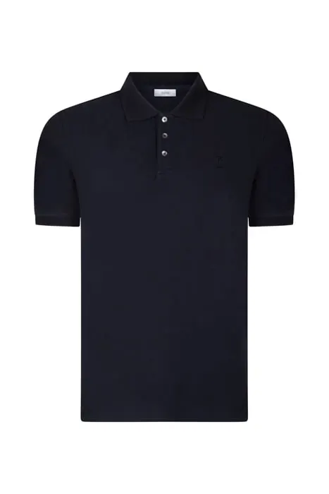 Closed Men's T & Sweat-shirt Dark Night Maat: M | Poloshirts Outlet | Heren | Zwart