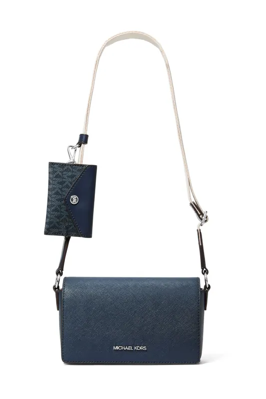 Michael Kors Small Crossbody Wicard Case Navy Maat: OS | Crossbodytassen Outlet | Dames | Blauw