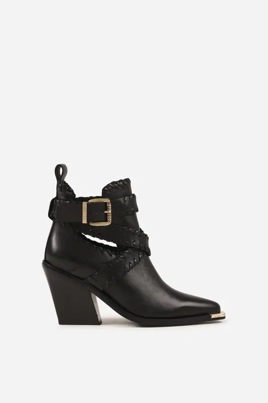 Bronx New-kole Ankle Boot Black Maat: 39 | Laarzen Outlet | Dames | Zwart